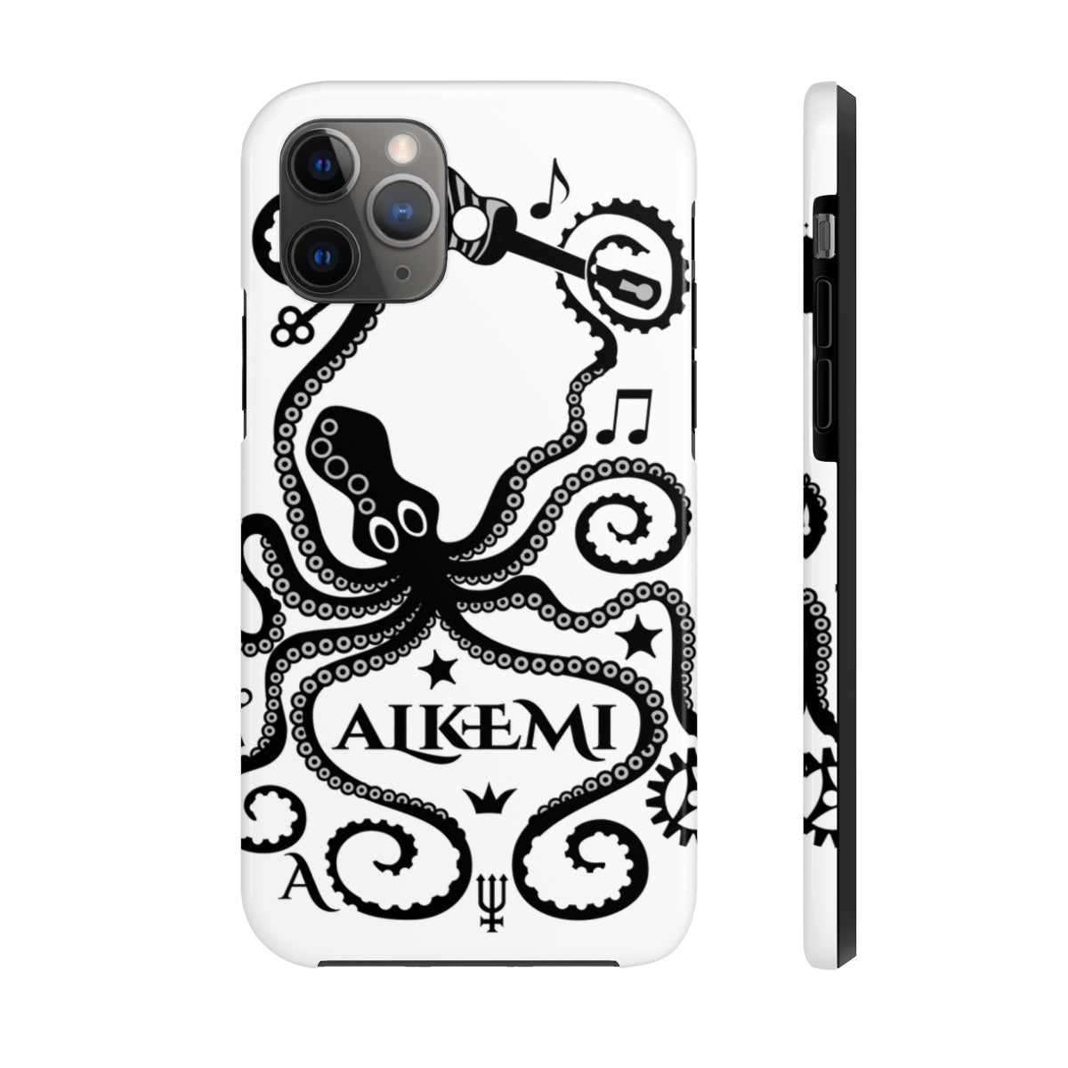 Octopus Case Mate Tough Phone Case - WHITE