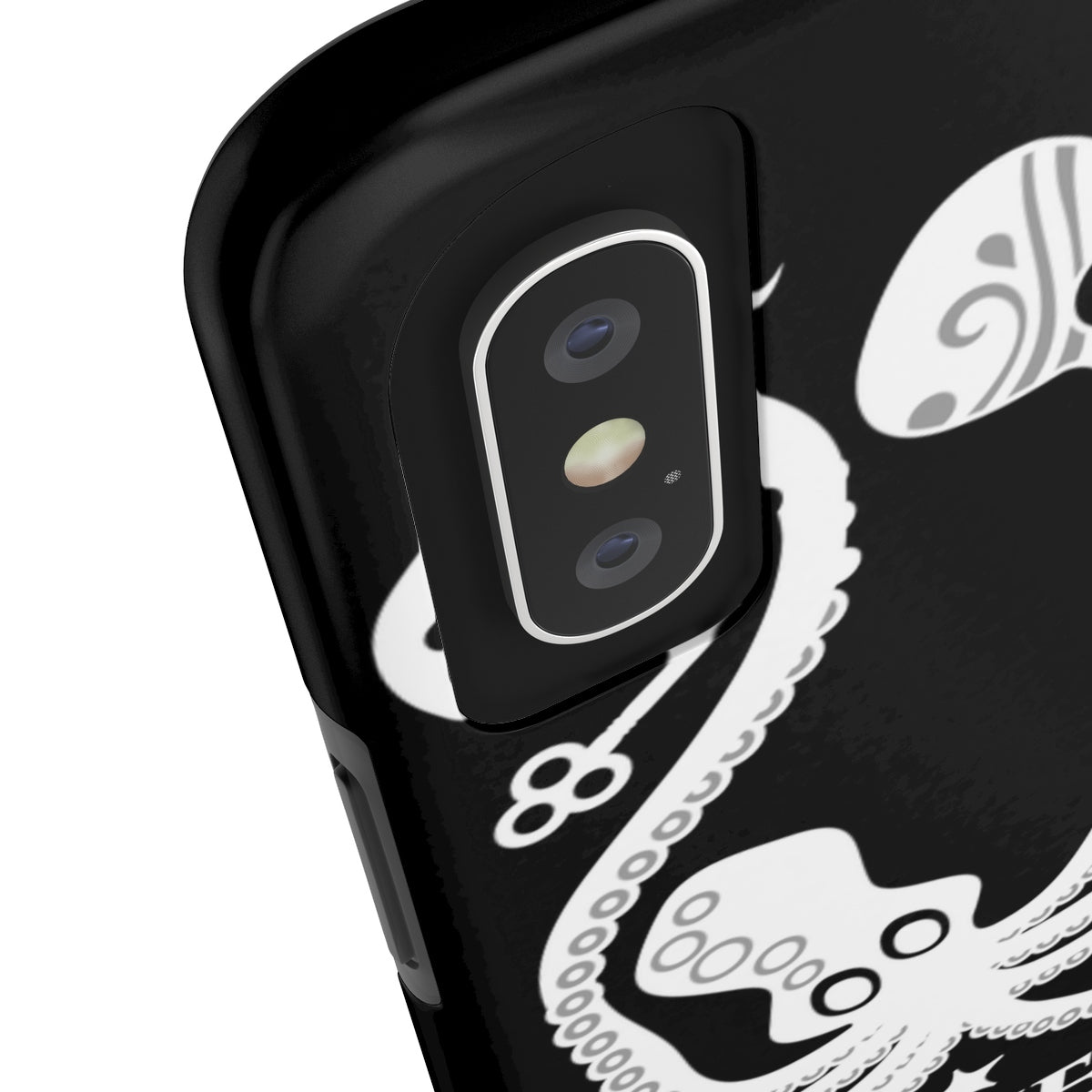 Octopus Case Mate Tough Phone Case - BLACK