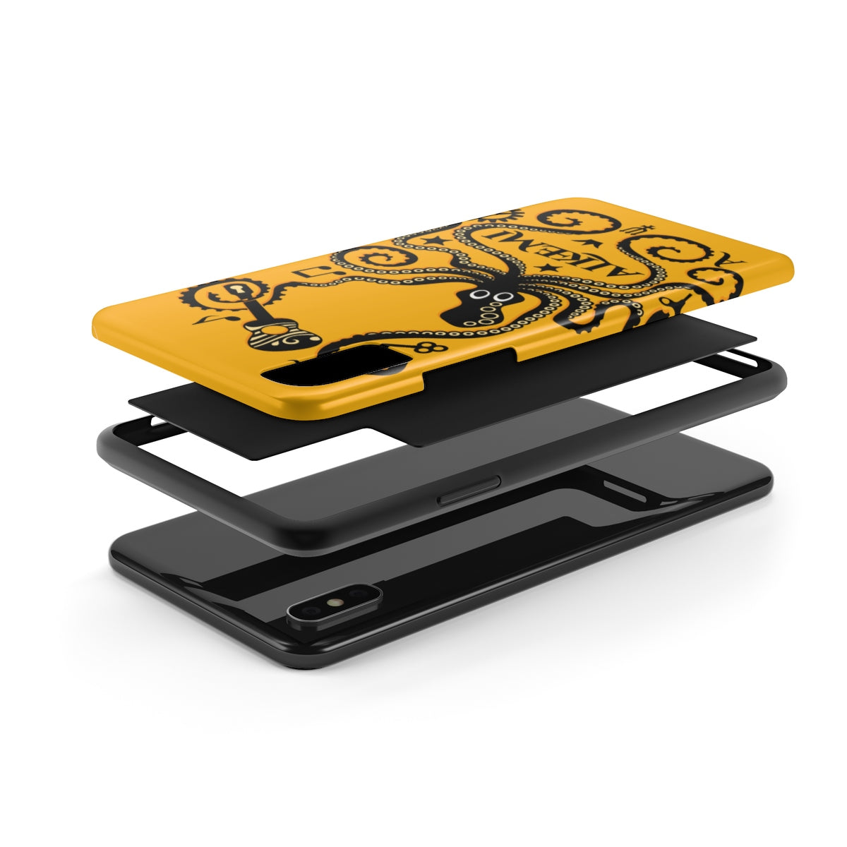 Octopus Case Mate Tough Phone Case - GOLD