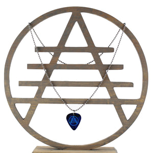 Pick Necklace - Blue Logo
