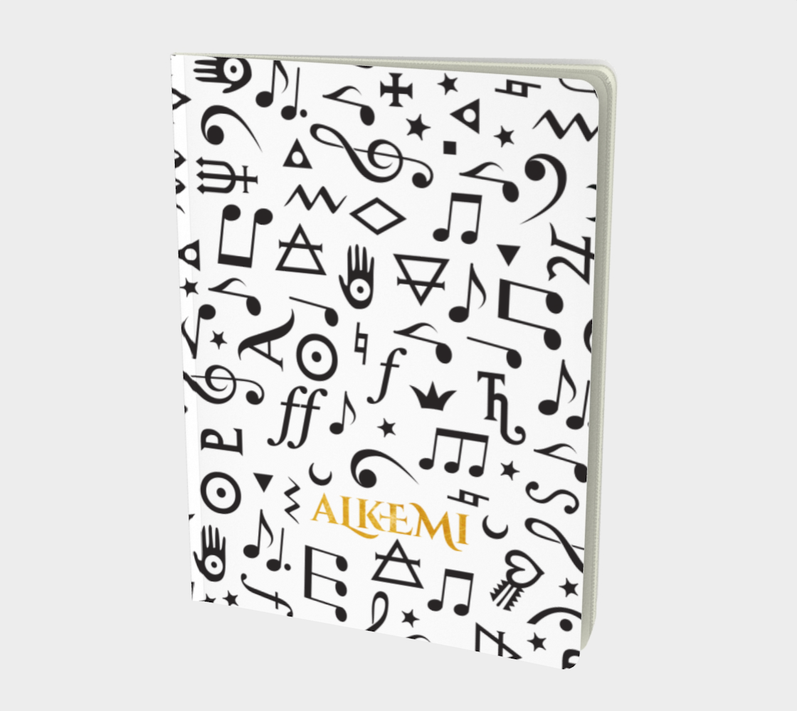 Music Notebook - White