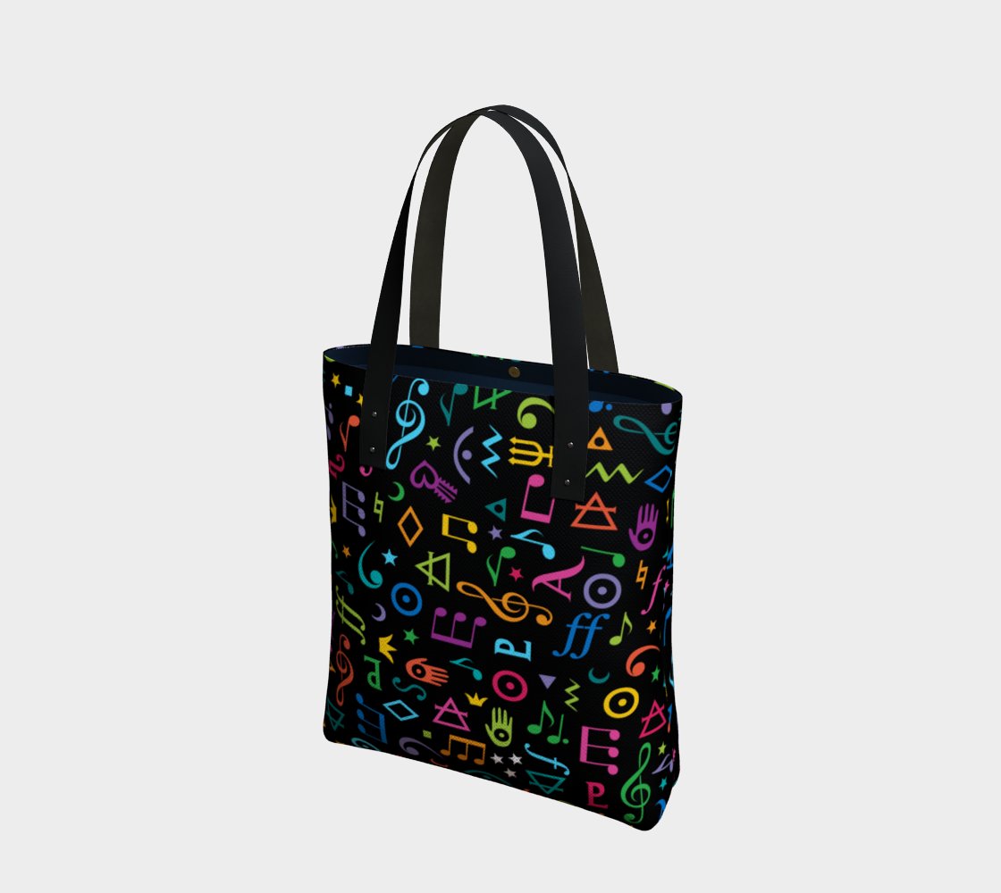URBAN MUSIC TOTE - RAINBOW
