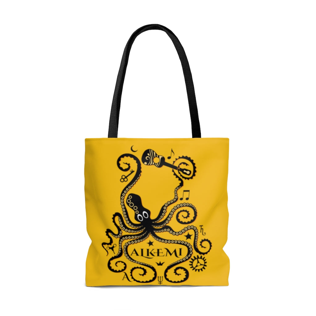 All Purpose Octopus Tote - Gold