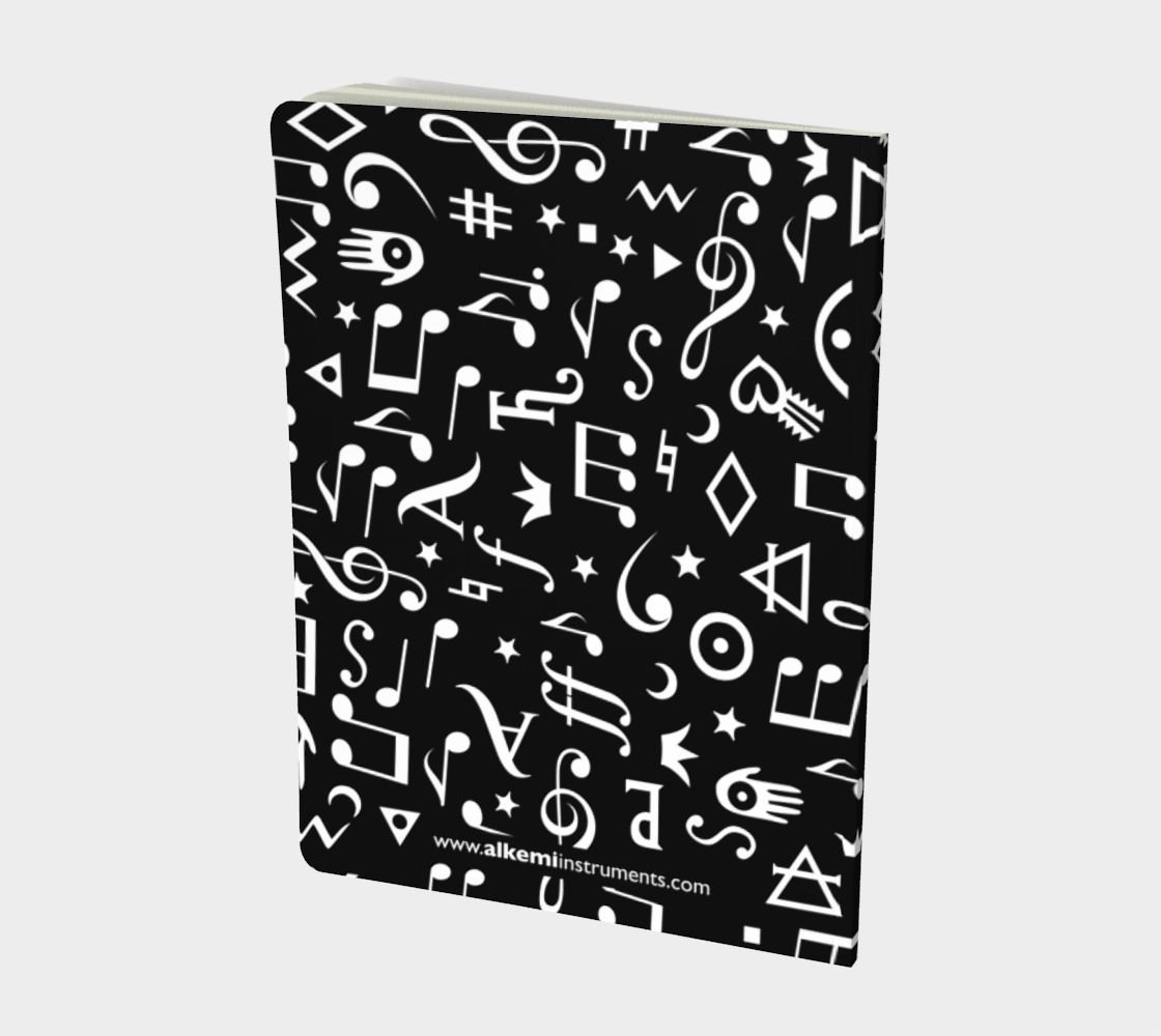 Music Notebook - Black