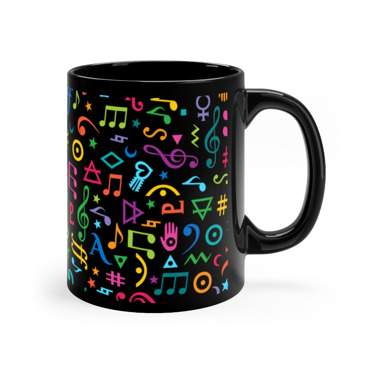 Music is Magic Rainbow Mug  - 11 oz.